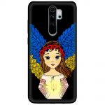 Чохол для Xiaomi Redmi Note 8 Pro MixCase патріотичні українка ангел