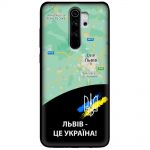 Чохол для Xiaomi Redmi Note 8 Pro MixCase патріотичні Львів це Україна