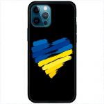 Чохол для iPhone 12 Pro MixCase патріотичний "серце"