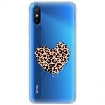 Чохол для Xiaomi Redmi 9A MixCase Леопард серце