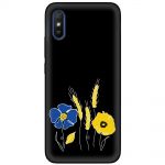 Чохол для Xiaomi Redmi 9A MixCase патріотичні квіти україни