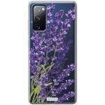 Чохол для Samsung Galaxy S20 FE (G780) MixCase квіти лаванда