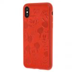 Чохол для iPhone X / Xs Mickey Mouse leather червоний