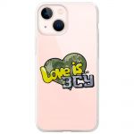 Чохол для iPhone 14 Plus MixCase патріотичні Love is ЗСУ