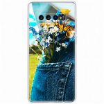 Чохол для Samsung Galaxy S10+ (G975) MixCase патріотичні квіти України