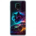 Чохол для Xiaomi Redmi Note 9S / 9 Pro MixCase машини bmw вовк