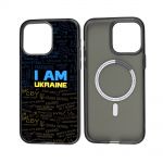 Чохол для iPhone 14 Plus MixCase MagSafe MagSafe патріотичний I AM Ukraine