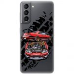 Чохол для Samsung Galaxy S21 FE (G990) MixCase машини red car