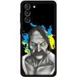 Чохол для Samsung Galaxy S21 FE (G990) MixCase патріотичні козак з чубом