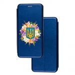 Чохол-книжка Samsung Galaxy S10 Lite (G770) / A91 з малюнком Герб у квітах