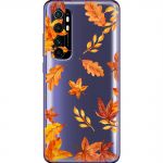 Чохол для Xiaomi Mi Note 10 Lite MixCase осінь осінні листочки