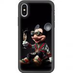 Чохол для iPhone Xs Max MixCase Новий рік гламурний Міккі