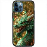 Чохол для iPhone 12 Pro Max MixCase Новий рік green Dragon