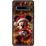 Чохол для Samsung Galaxy S10 (G973) MixCase Новий рік маленький Міккі