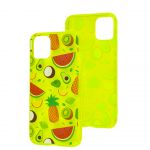 Чохол для iPhone 11 Pro Max Summer Time yellow / fruits