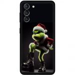 Чохол для Samsung Galaxy S21 FE (G990) MixCase Новий рік angry Grinch