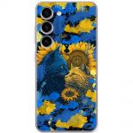 Чохол для Samsung Galaxy S23+ (S916) MixCase патротичні cats in a sunflower