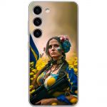 Чохол для Samsung Galaxy S23+ (S916) MixCase патріотичні ніжна Українка