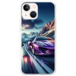 Чохол для iPhone 14 Plus MixCase машини неон в горах