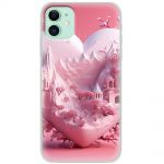 Чехол для iPhone 12 mini Mixcase для закоханих pink heart