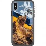 Чохол для iPhone Xs Max MixCase патріотичні бійці України