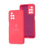 Чохол для Xiaomi Redmi 10 Silicone Full Тризуб рожевий / barbie pink