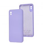 Чохол для Xiaomi Redmi 9A Wave camera Full light purple