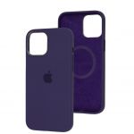 Чохол для iPhone 12 Pro Max MagSafe Silicone Full Size amethyst