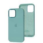 Чохол для iPhone 12 Pro Max New silicone Metal Buttons ice blue