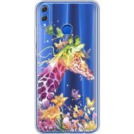 Силіконовий чохол BoxFace Huawei Honor 8x Colorful Giraffe (35499-cc14)