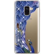 Силіконовий чохол BoxFace Samsung A530 Galaxy A8 (2018) Peafowl (935014-rs7)