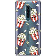 Силіконовий чохол BoxFace OPPO Reno2 с 3D-глазками Popcorn (38504-cc75)