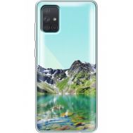 Силіконовий чохол BoxFace Samsung A715 Galaxy A71 Green Mountain (38851-cc69)