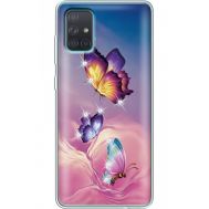 Силіконовий чохол BoxFace Samsung A715 Galaxy A71 Butterflies (938851-rs19)