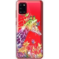 Силіконовий чохол BoxFace Samsung A315 Galaxy A31 Colorful Giraffe (39471-cc14)