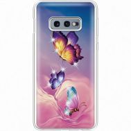 Силіконовий чохол BoxFace Samsung G970 Galaxy S10e Butterflies (935884-rs19)