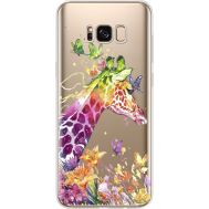 Силіконовий чохол BoxFace Samsung G955 Galaxy S8 Plus Colorful Giraffe (35050-cc14)