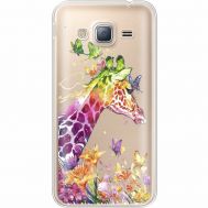 Силіконовий чохол BoxFace Samsung J320 Galaxy J3 Colorful Giraffe (35056-cc14)