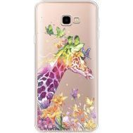 Силіконовий чохол BoxFace Samsung J415 Galaxy J4 Plus 2018 Colorful Giraffe (35457-cc14)