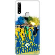 Силіконовий чохол Remax OPPO A31 Ukraine national team