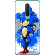 Силіконовий чохол Remax OnePlus 8 Sonic Blue