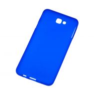 Силиконовый чехол для Samsung Galaxy J7 Prime (2017) / G610F синий / прозрачный