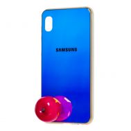 Чохол Shining для Samsung Galaxy A10 (A105) дзеркальний синій