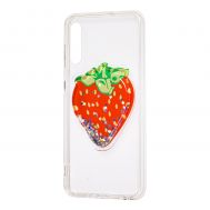 Чохол для Samsung Galaxy A50 / A50s / A30s рідкі фрукти 3D "полуниця"
