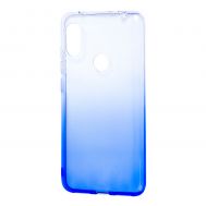 Чехол для Xiaomi Redmi Note 6 Pro Gradient Design бело-голубой