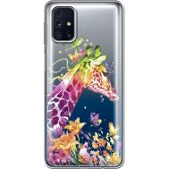 Силіконовий чохол BoxFace Samsung M317 Galaxy M31s Colorful Giraffe (40944-cc14)