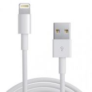 Кабель USB для iPhone 5/6/6 Plus Griffin белый 1m (тех пак)