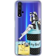 Силіконовий чохол BoxFace Huawei Honor 20 City Girl (37633-cc56)