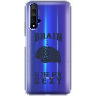 Силіконовий чохол BoxFace Huawei Honor 20 Sexy Brain (37633-cc47)