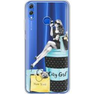 Силіконовий чохол BoxFace Huawei Honor 8x City Girl (35499-cc56)